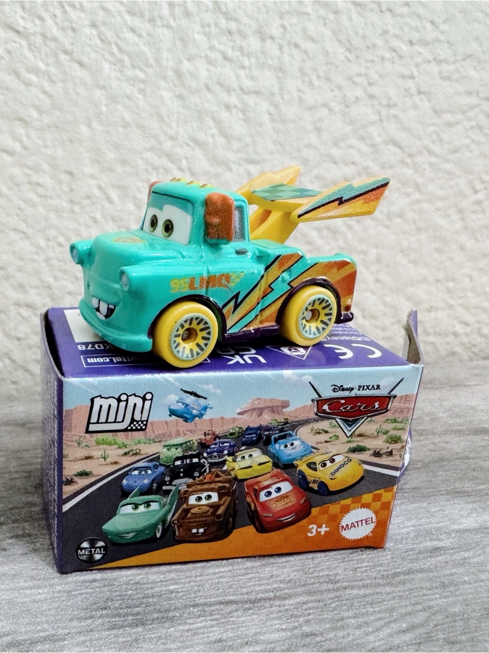 Disney Pixar Cars Mini Racers Series 3 Race to Celebrate Mater New Mattel